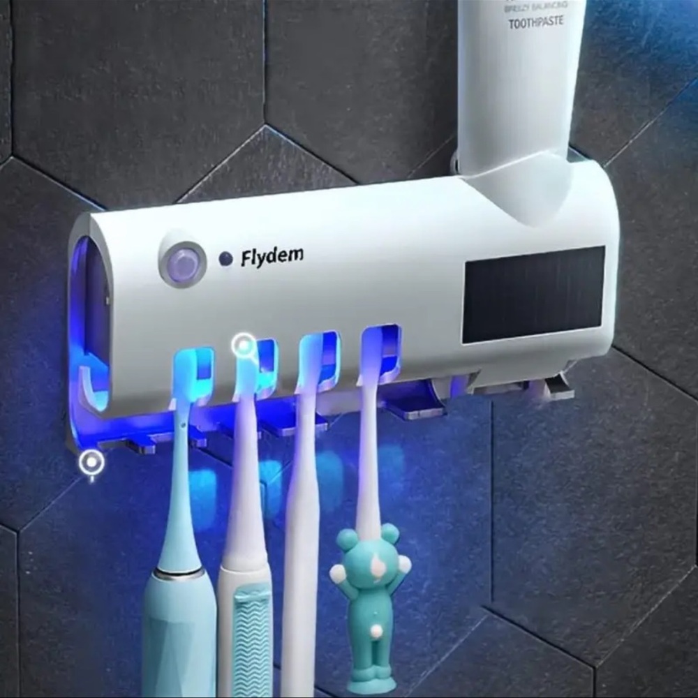 Toothbrush Guardian - UV Disinfection Toothbrush Holder, 4-Slots, New